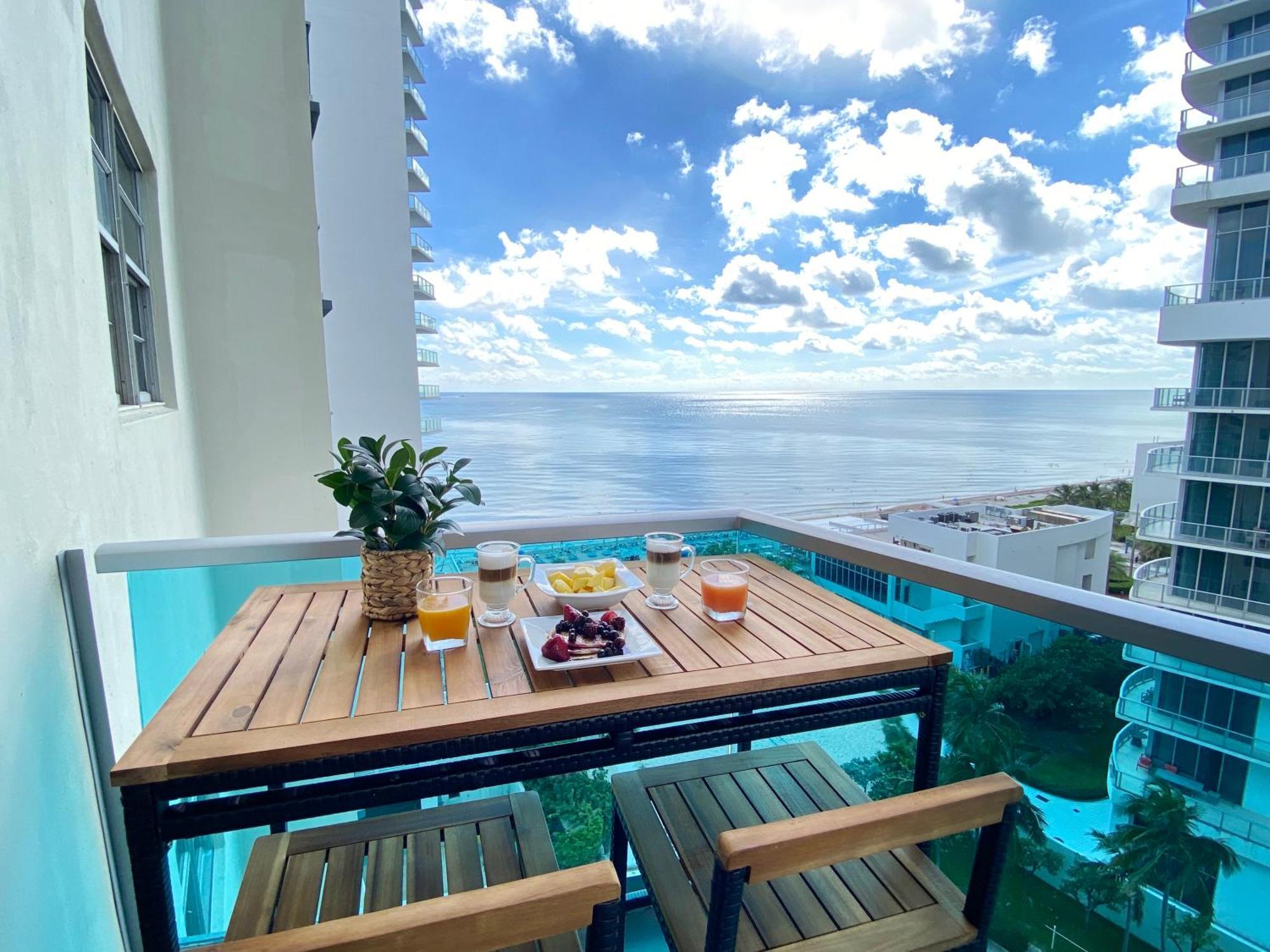 Departamento Frente Al Mar Con Salida Directa A Playa. Apartment Hollywood Luaran gambar