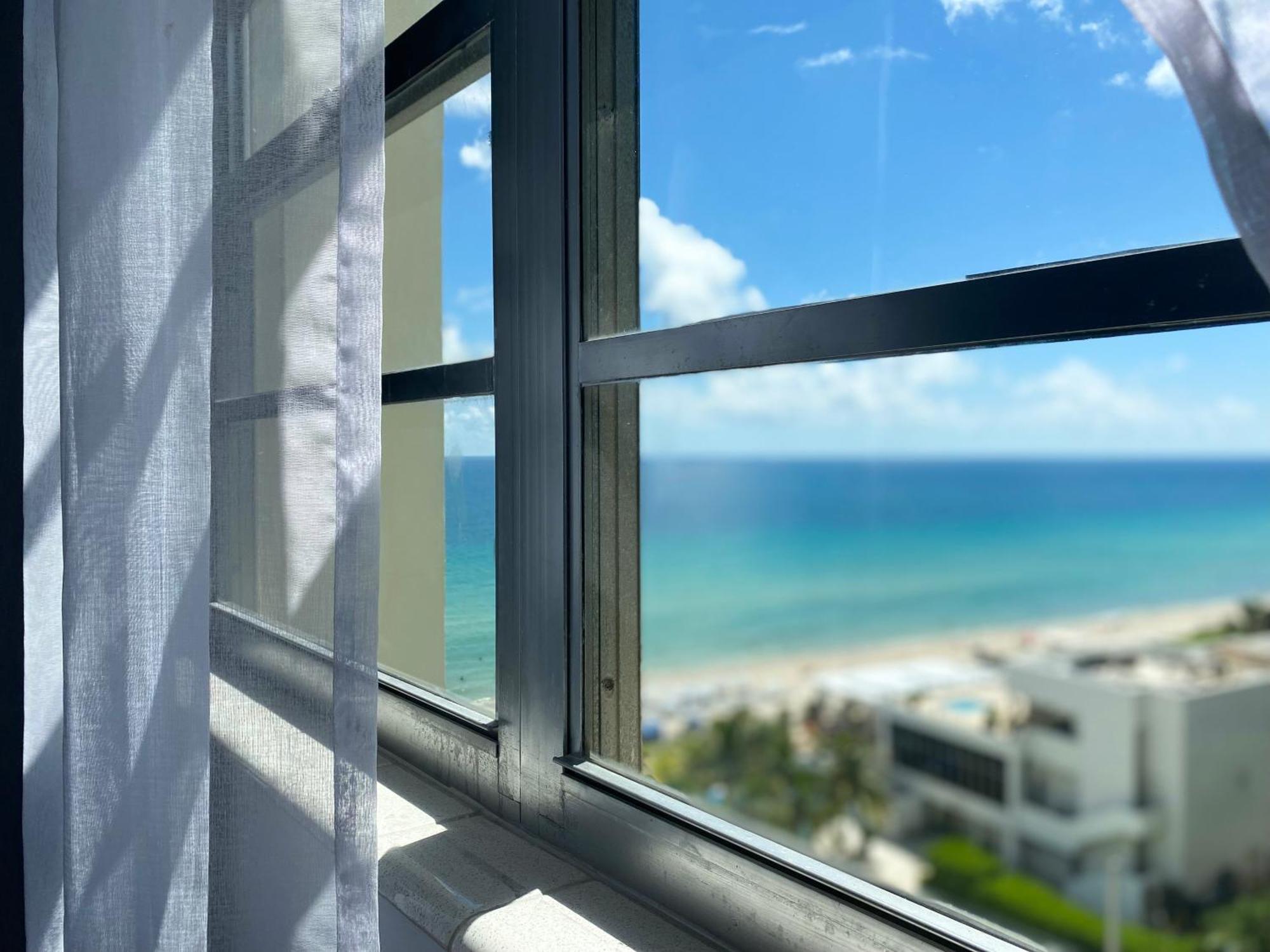 Departamento Frente Al Mar Con Salida Directa A Playa. Apartment Hollywood Luaran gambar